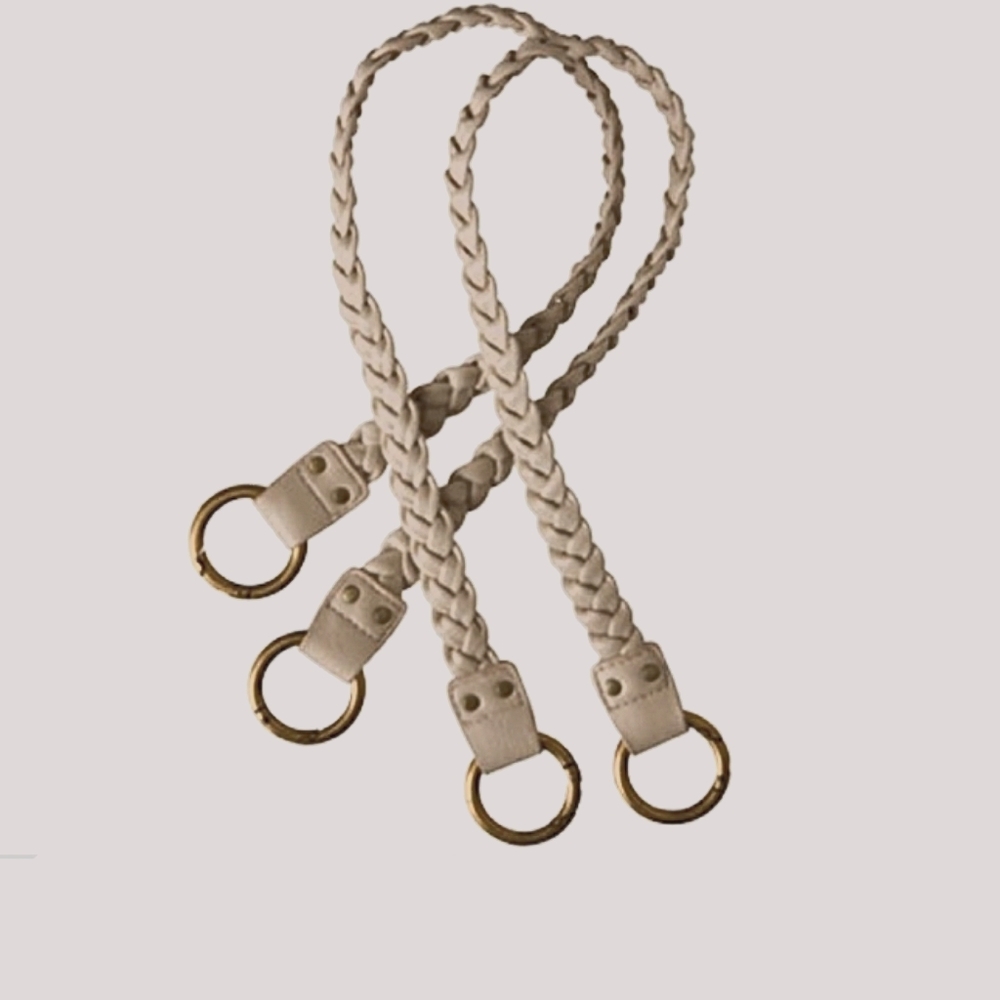 Miche Cream Braided Handles